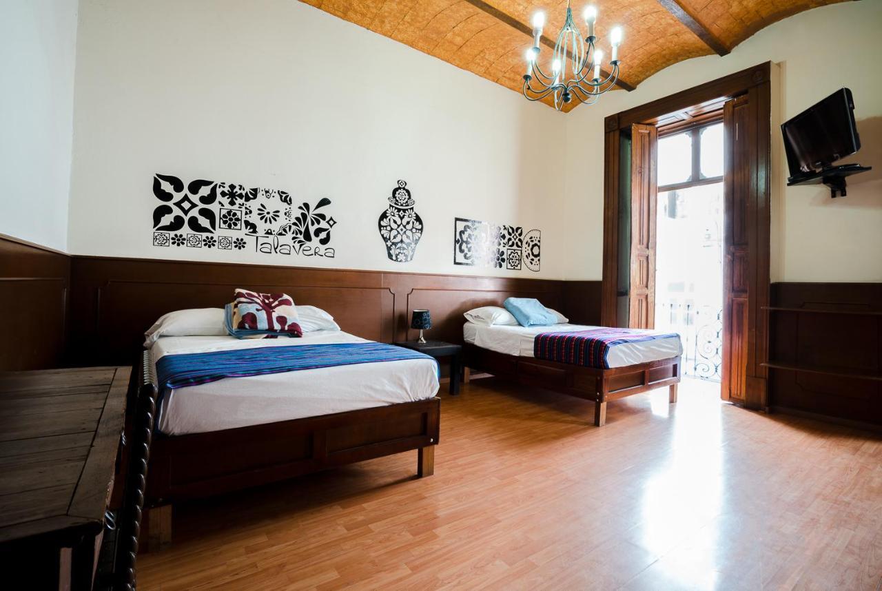 Hostal Santo Domingo Puebla Exteriör bild