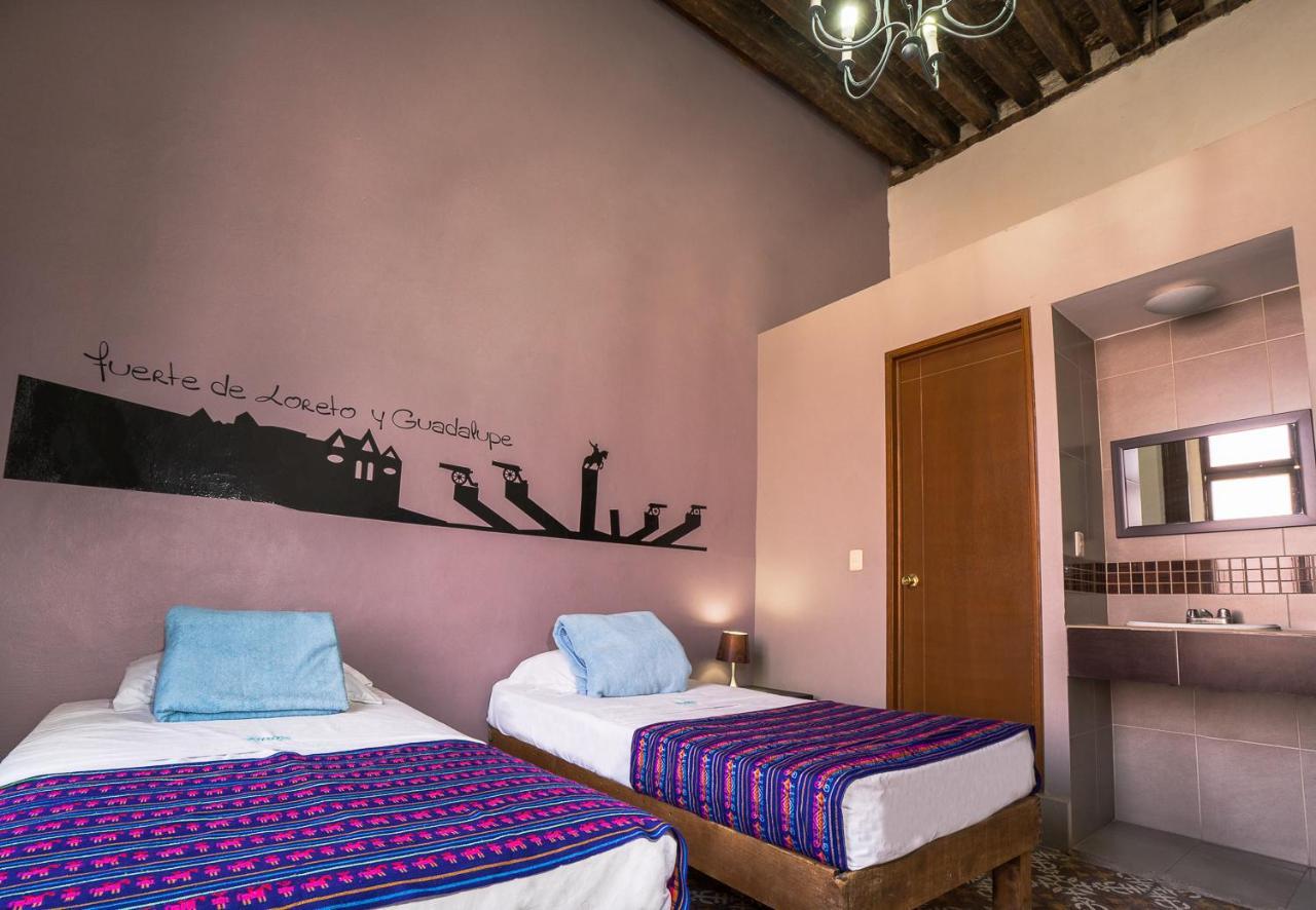 Hostal Santo Domingo Puebla Exteriör bild