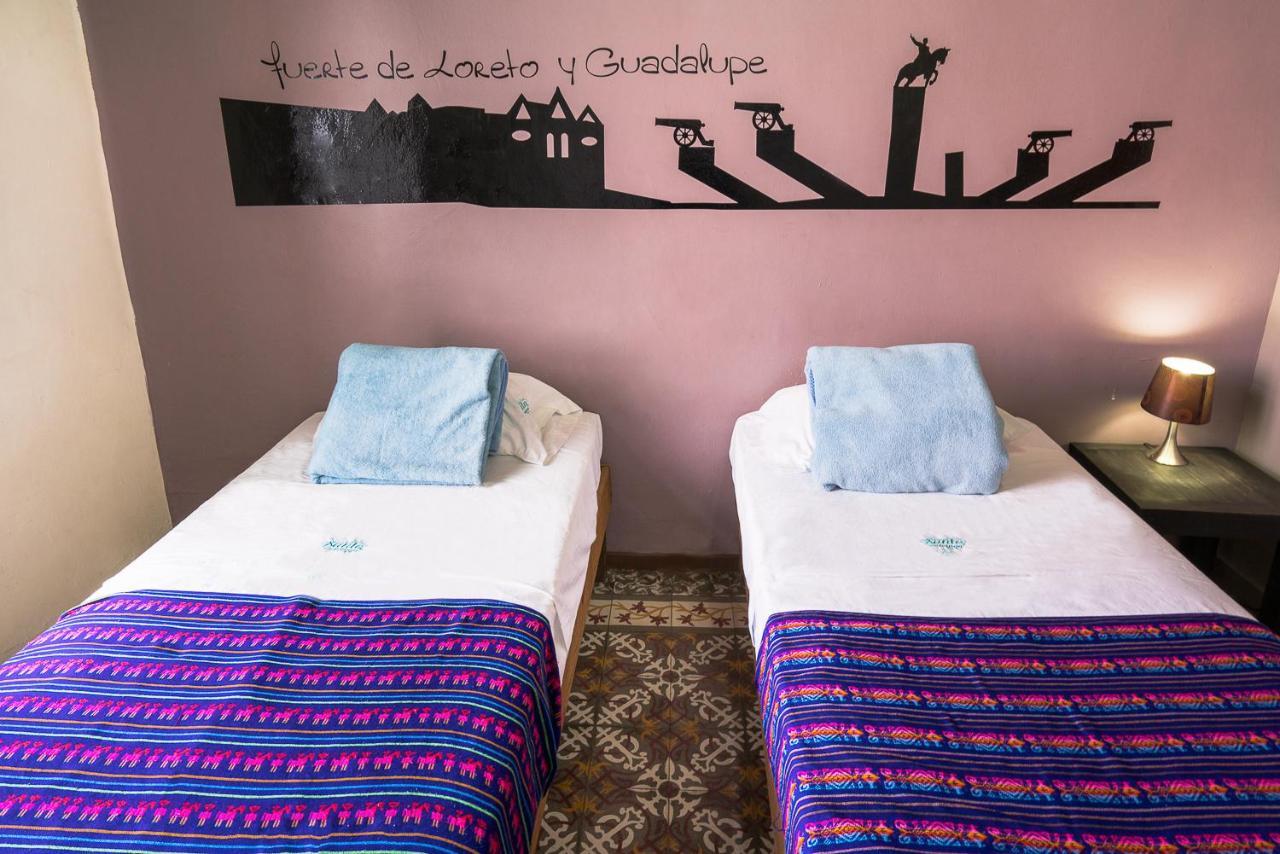 Hostal Santo Domingo Puebla Exteriör bild