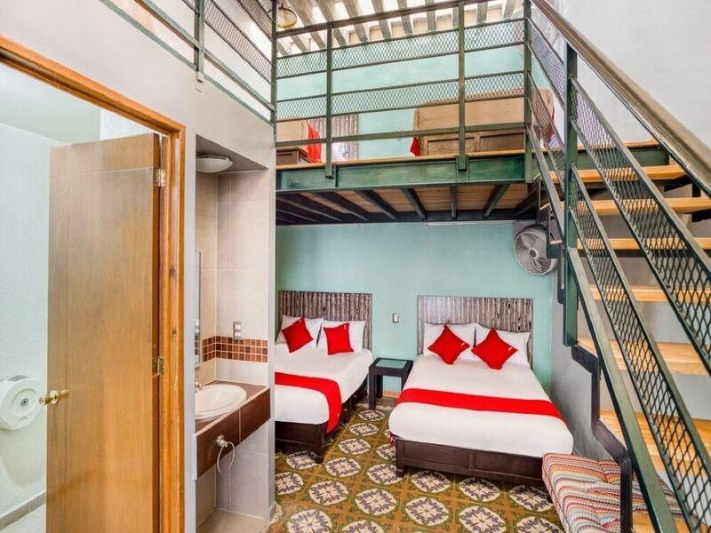 Hostal Santo Domingo Puebla Exteriör bild