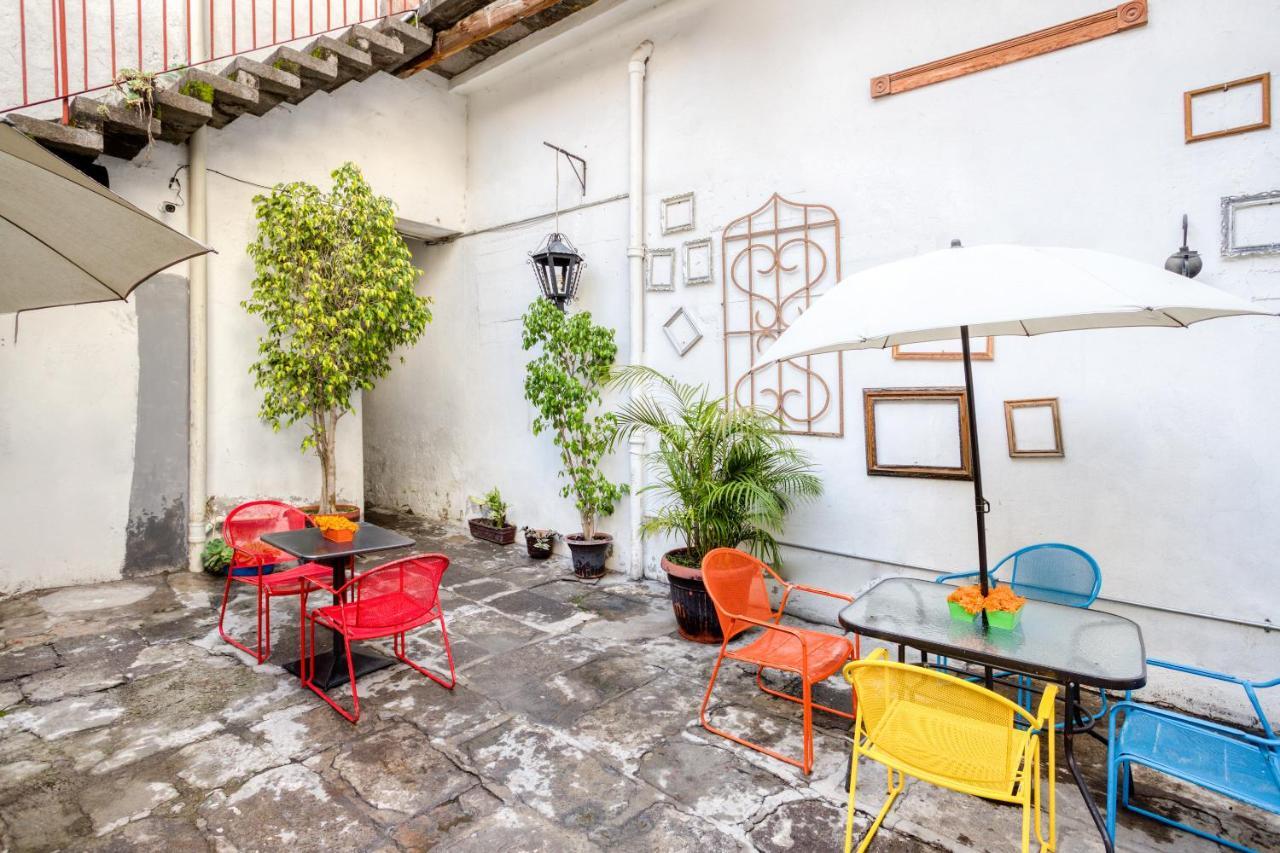 Hostal Santo Domingo Puebla Exteriör bild